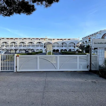 Aux Jardins Du Vidourle - 3 Min A Pied De La Plage, Parking, Clim & Wi-fi شقة لا غراند موت